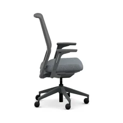 HON Cipher Mesh/Fabric Swivel Task Chair, Basalt/Charcoal (HCFRT.STC.H.S.IC.APX25.TC00.AL.ST.SB.S)