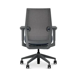 HON Cipher Mesh/Fabric Swivel Task Chair, Navy/Charcoal (HCFRT.STC.H.S.IC.APX13.TC00.AL.RE.SB.S)