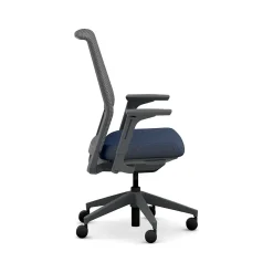 HON Cipher Mesh/Fabric Swivel Task Chair, Navy/Charcoal (HCFRT.STC.H.S.IC.APX13.TC00.AL.RE.SB.S)