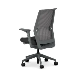 HON Cipher Mesh/Fabric Swivel Task Chair, Black/Charcoal (HCFRT.STC.H.S.IC.CU10.TC00.AL.ST.SB.S)