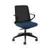 HON Cliq Polyester Swivel Task Chair, Black/Apex Navy (HONCLQIMAPX13T)
