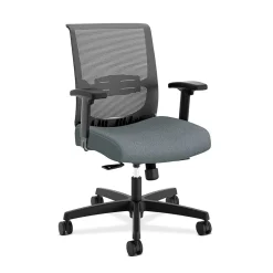 HON Convergence Fabric/Mesh Task Chair, Gray Pattern (HONCMY1AAPX25)