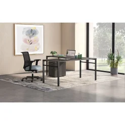 HON Convergence Fabric/Mesh Task Chair, Gray Pattern (HONCMY1AAPX25)