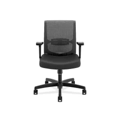 HON Convergence Mesh Back Vinyl Task Chair, Black (HONCMS1AUR10)