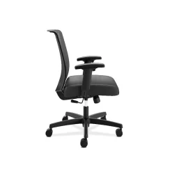 HON Convergence Mesh Back Vinyl Task Chair, Black (HONCMS1AUR10)
