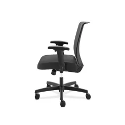 HON Convergence Mesh Back Vinyl Task Chair, Black (HONCMS1AUR10)