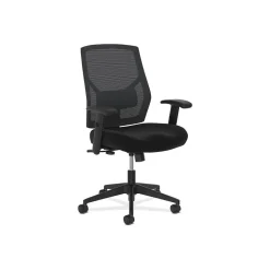 HON Crio Fabric/Mesh High-Back Task Chair, Black (BSXVL581ES10T)