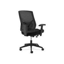 HON Crio Fabric/Mesh High-Back Task Chair, Black (BSXVL581ES10T)