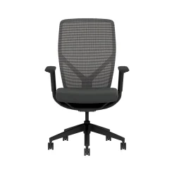 HON Flexion Fabric/Mesh Swivel Task Chair, Black (HFXT1.F0.STC.A.H.IM.UR10.NL.SB.T)