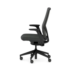 HON Flexion Fabric/Mesh Swivel Task Chair, Black (HFXT1.F0.STC.A.H.IM.UR10.NL.SB.T)