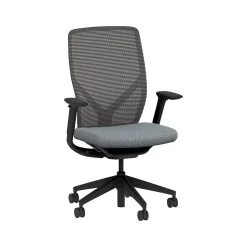 HON Flexion Fabric/Mesh Task Chair, Basalt/Black (HFXT1.F0.STC.A.H.IM.APX25.NL.SB.T)