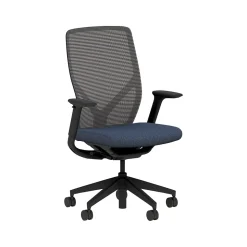 HON Flexion Fabric/Mesh Task Chair, Black/Navy (HFXT1.F0.STC.A.H.IM.APX13.NL.SB.T)