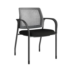 HON Ignition 2.0 Fabric Banquet/Reception Chair, Black/Charcoal (HONIS108RCU10)
