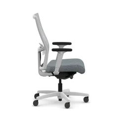 HON Ignition 2.0 Fabric/Mesh Swivel Task Chair, Basalt/Designer White (HIWMMKD.Y2.A.H.IF.APX25.DW.SB.DWX)