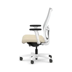 HON Ignition 2.0 Fabric/Mesh Swivel Task Chair, Biscotti/Designer White (HIWMMKD.Y2.A.H.IF.HAML11.DW.SB.DWX)