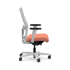 HON Ignition 2.0 Fabric/Mesh Swivel Task Chair, Passion Fruit/Designer White (HIWMMKD.Y2.A.H.IF.HAML02.DW.SB.DWX)