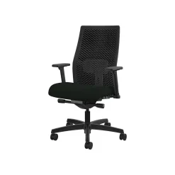 HON Ignition 2.0 Mesh Back Fabric Task Chair, Black (HONI2MRL2AC10TK)