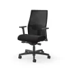 HON Ignition 2.0 Mesh/Fabric Computer and Desk Chair, Black (HONI2M2AMLCPIP)