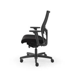 HON Ignition 2.0 Mesh/Fabric Computer and Desk Chair, Black (HONI2M2AMLCPIP)