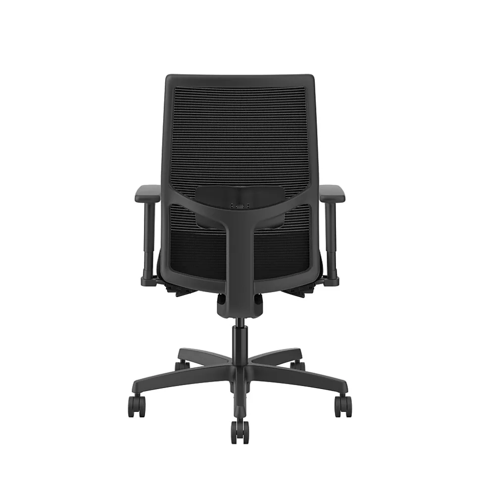 HON Ignition 2.0 Mesh/Fabric Computer and Desk Chair, Black (HONI2M2AMLC10TK)