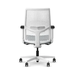HON Ignition 2.0 ReActiv Fabric Swivel Task Chair, Basalt/Designer White (HIWMRAKD.Y2.A.H.DWR.APX25.DW.SB.DWX)