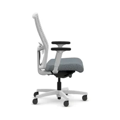 HON Ignition 2.0 ReActiv Fabric Swivel Task Chair, Basalt/Designer White (HIWMRAKD.Y2.A.H.DWR.APX25.DW.SB.DWX)