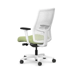 HON Ignition 2.0 ReActiv Fabric Swivel Task Chair, Fern/Designer White (HIWMRAKD.Y2.A.H.DWR.HAML04.DW.SB.DWX)
