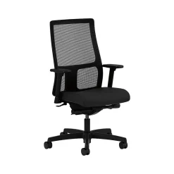 HON Ignition Mesh Back Fabric Task Chair, Black (HIWM3.A.H.M.CU10.T.SB)