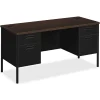 HON Metro Classic 60"W Double Credenza, Mocha/Black (HONP3231MOP)