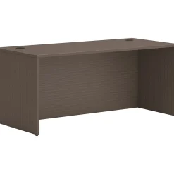 HON Mod 72" Desk Shell, Slate Teak (HLPLDS7236.LSL1)