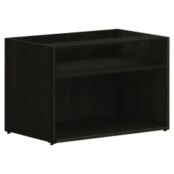 HON Mod 21" Low Open Storage Credenza with 2 Shelves, Java Oak (HLPLCL3020S.LJA1)