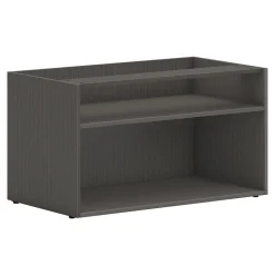 HON Mod 21" Low Storage Credenza with 2 Shelves, Slate Teak (HLPLCL3620S.LSL1)