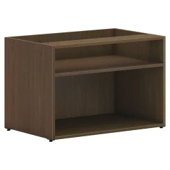 HON Mod 21" Storage Cabinet with 2 Shelves, Sepia Walnut (HLPLCL3020S.LSE1)