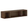 HON Mod 13.5" Wall Cabinet with 1 Shelf, Sepia Walnut (HLPLWMH60.LSE1)