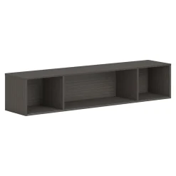 HON Mod 13.5" Wall Cabinet with 1 Shelf, Slate Teak (HLPLWMH66.LSL1)