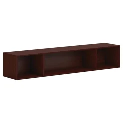 HON Mod 13.5" Wall Cabinet with 1 Shelf, Traditional Mahogany (HLPLWMH72.LTM1)
