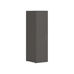 HON Mod 65" Wardrobe with 1 Shelf, Slate Teak (HLPLW1824.LSL1)
