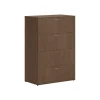 HON Mod 4-Drawer Lateral File Cabinet, Locking, Letter/Legal, Sepia Walnut, 36" (HLPLLF3620L4.LSE1)