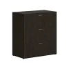 HON Mod 3-Drawer Lateral File Cabinet, Locking, Letter/Legal, Java Oak, 36" (HLPLLF3620L3.LJA1)
