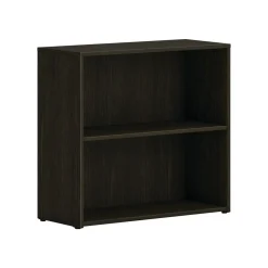 HON Mod 29"H 2-Shelf Bookcase, Java Oak (HLPLBC3013B2.LJA1)
