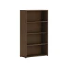 HON Mod 4-Shelf 53"H Bookcase, Sepia Walnut (HLPLBC3013B4.LSE1)