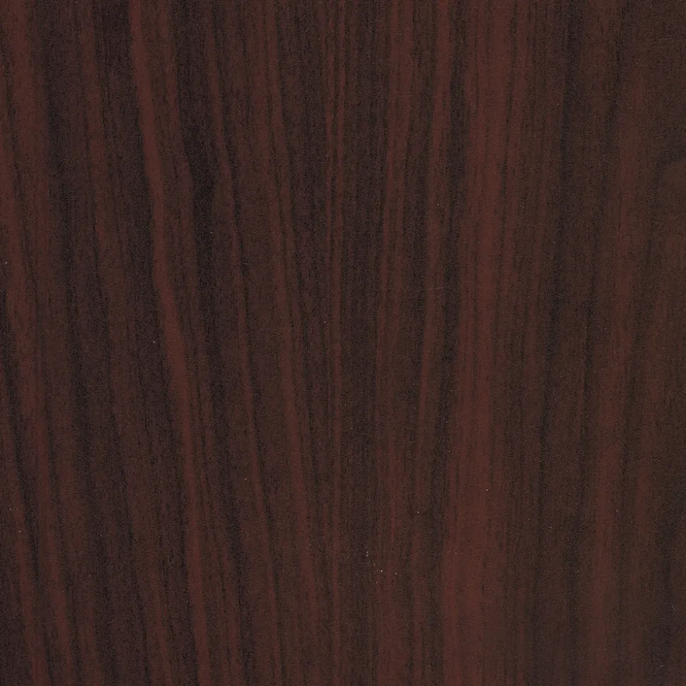 HON Mod 60"W L-Shaped Workstation, Traditional Mahogany (HLPL6072LDESK2BBFTM1)