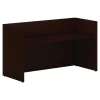 HON Mod 72"W Reception Desk Shell, Traditional Mahogany (HLPLRCPNDS7230.LTM1)