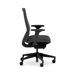 HON Nucleus Fabric/Mesh Swivel Task Chair, Black (HNR1KD.Y2.STC.A.H.IM.UR10.BL.SB.T)