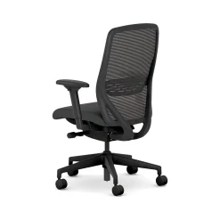 HON Nucleus Fabric/Mesh Swivel Task Chair, Black (HNR1KD.Y2.STC.A.H.IM.UR10.BL.SB.T)