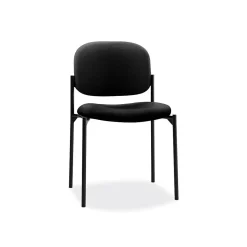 HON Scatter Fabric Stacking Guest Chair, Black (BSXVL606VA10)