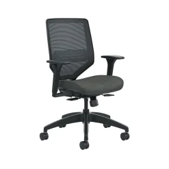 HON Solve Mesh Back Fabric Computer and Desk Chair, Ink (HONSVM1ALC10TK)