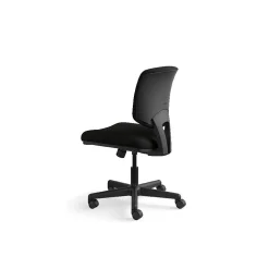 HON Volt Leather Task Chair, Black (HON5703SB11T)