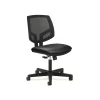 HON Volt Mesh Back Leather Computer and Desk Chair, Black (H5711.SB11.T)