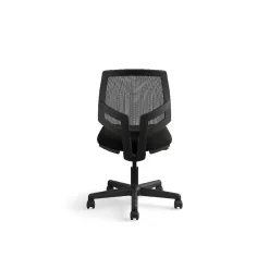 HON Volt Mesh Back Leather Computer and Desk Chair, Black (H5711.SB11.T)